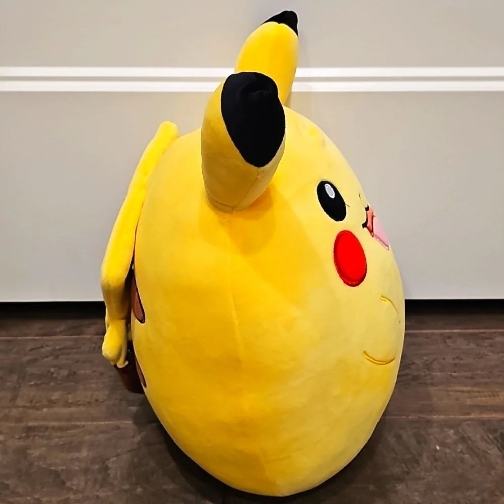 New Yellow Winking Pikachu Plush  Squishmallows 10